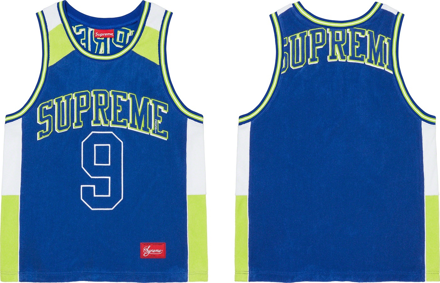 Terry Basketball Jersey view 4
